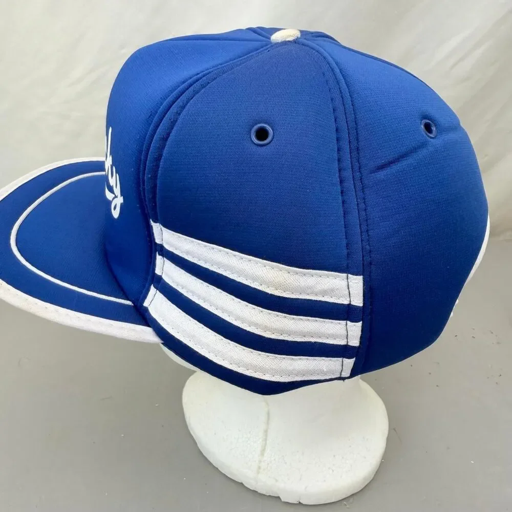 San Sun Vintage Kentucky Men's Baseball Blue & White Hat Retro UK Wildcats 80's
